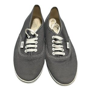 Classic Gray Vans Canvas Men's Shoes